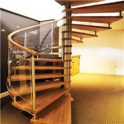 Indoor Art Metal Spiral Stairs Led Light Customized Staircase 