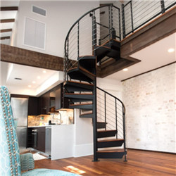 Space Saving Modern Spiral Staircase 