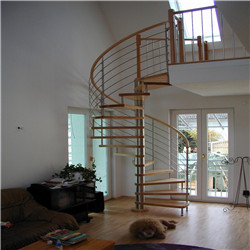 Prefabricated Rotating Spiral Staircase For Small Spaces 