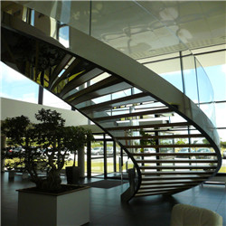 Modern hadrail modern steel stairs contemporary curved staircase