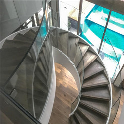 Contemporary banisters steel staircase fabricators modular curved staircase
