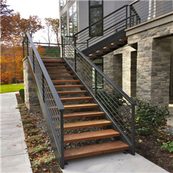 Prefabricated Low Cost Stairs Outdoor Used Metal Steel Staircase Design 