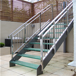 Outdoor Glavanized Industrial Metal Steel Staircase C Channel Stringer Stairs 