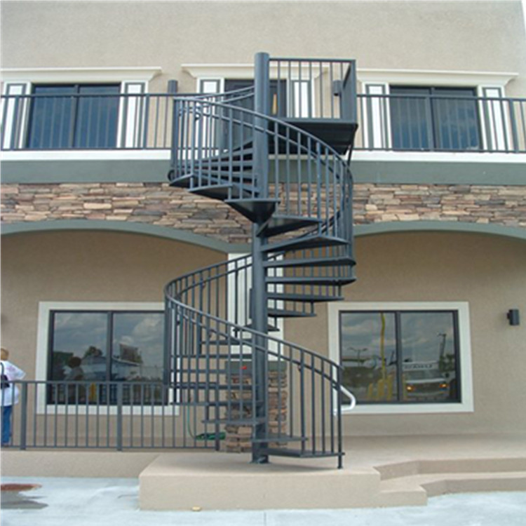 Outdoor Wrought Iron Railing Stairway Handrail Staircase Balustrade
