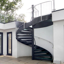 Steel Spiral Staircase Decking Spiral Staircase For Sale