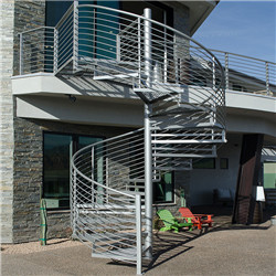Good Quality External Metal Spiral Stair Hot Galvanized Outdoor Spiral Staircases